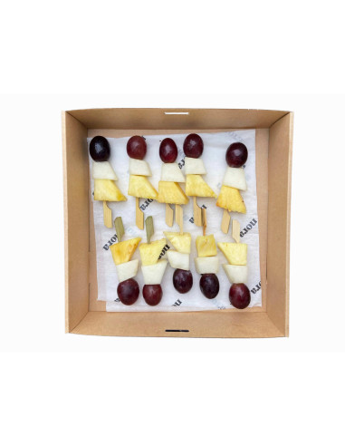 Box brochetas fruta