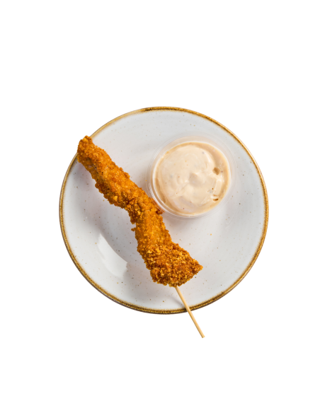 Chicken Fingers Coated with Japanese Mayonnaise