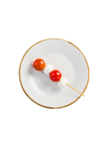 Cherry tomato and mozzarella skewer