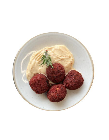 Falafel de Remolatxa amb Hummus