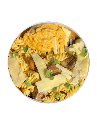 Mushroom & Pumpkin Fusilli Bowl