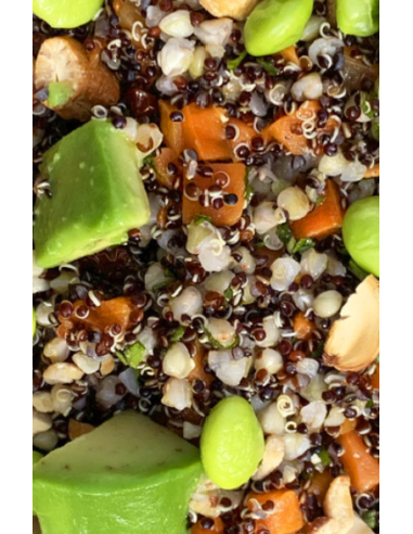 Mezcla de quinoa negra, trigo...