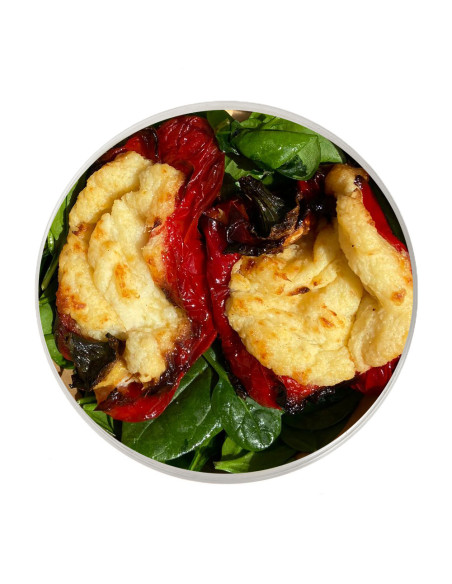 Pimiento Rojo Relleno de Brandada de Bacalao