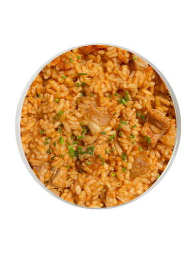 Arròs de secret de porc