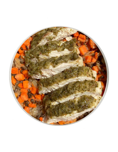 Gall Dindi amb Mostassa i Romaní