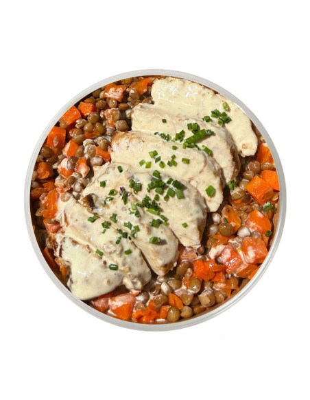 Gall Dindi amb Mostassa i Romaní