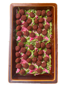 Beetroot Red Falafel
