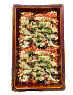 Shredded Salt Cod Salad