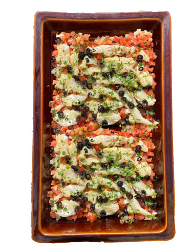 Esqueixada de Bacalao