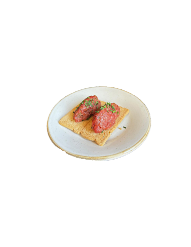 Torrades amb mini Steak Tartar Nestlé