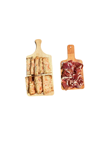 Ham Board with Coca Bread