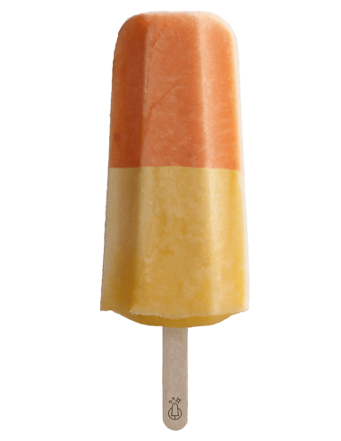 Passion Fruit and Mango Ice Lolly