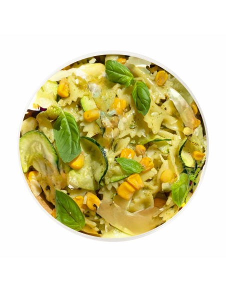 Amanida de Pasta, Carbassó & Blat de Moro Saltejat