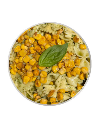 Ensalada de Pasta, Calabacín & Maíz Salteado
