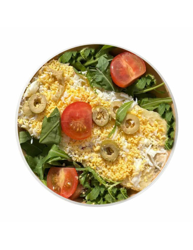 Tuna and egg summer cold pie