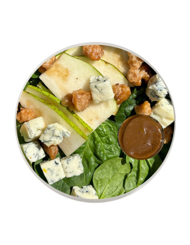 Ensalada de Pera y Queso Azul