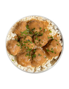 Albóndigas en salsa española