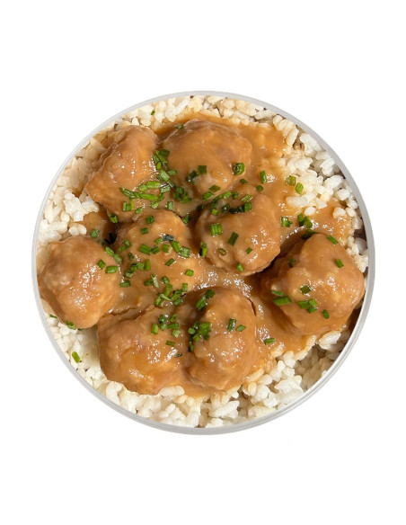 Mandonguilles en Salsa Espanyola