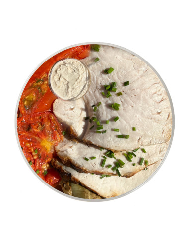 Llom de l'Àvia amb Patata al Forn