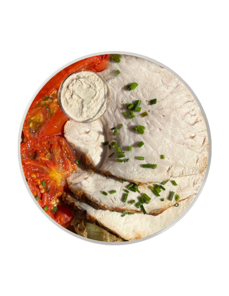 Llom de l'Àvia amb Patata al Forn