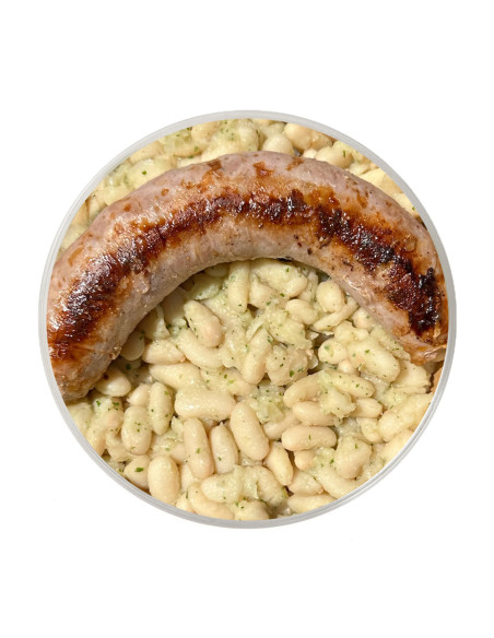 Butifarra con Judias