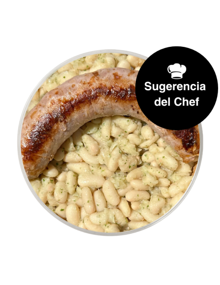 Butifarra con Judias