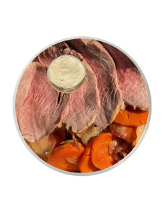 Vedella amb Salsa de Pebre