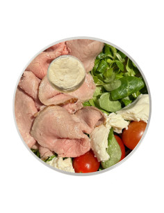 Roast Beef fine Garlic Crème