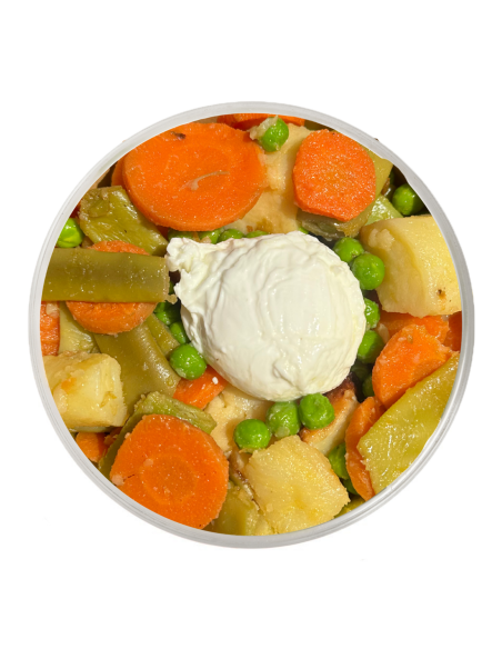 Pastanaga, Pèsol, Patata i Mongeta Tendra