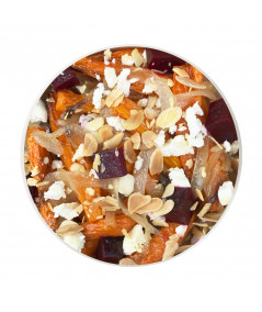 Roasted Carrot Vegan Salad