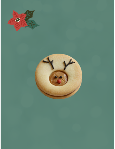 ¡Especial Navidad! Cookie de Reno