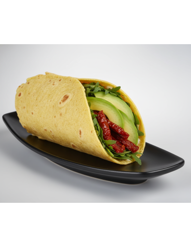 Mini Wrap de Aguacate, Tomate Seco y...