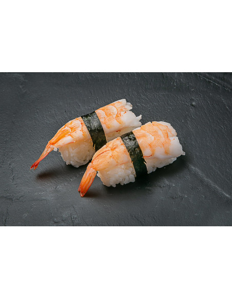 Nigiri de Langostino con Salsa de Soja