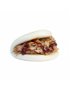 Bao de porc desmenuzat