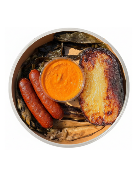 Calçots a la Brasa Vegà amb Romesco