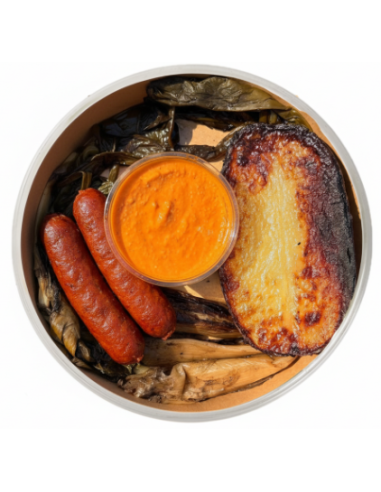 Calçots a la Brasa Vegano con Romesco...