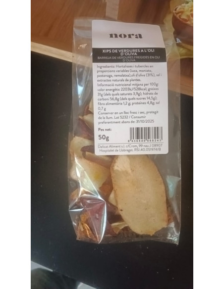 Chips de Verduras 50gr