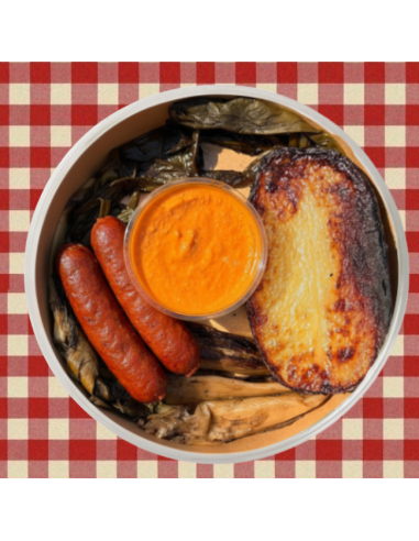 Calçots a la Brasa Vegà amb Romesco