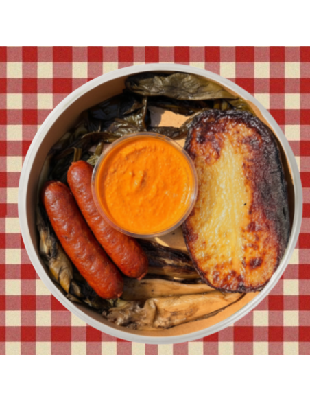 Calçots a la Brasa Vegà amb Romesco