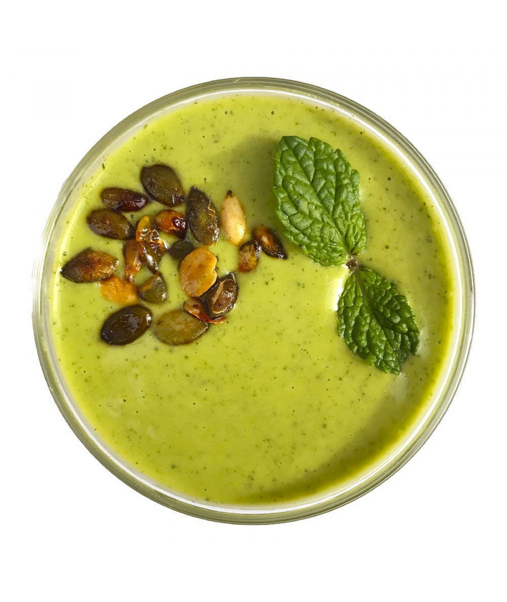 Crema de Guisantes y Menta