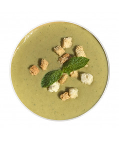 Crema de Guisantes y Menta