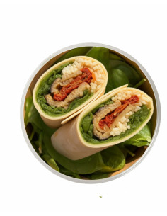 Wrap Vegà de Hummus,...