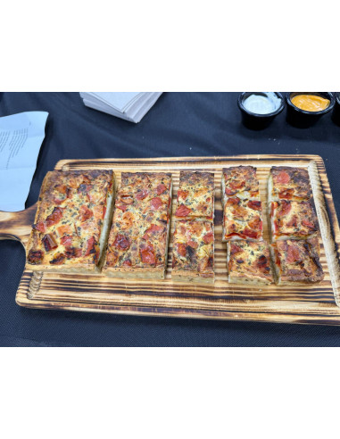 Goat Cheese, Tomato and Basil Quiche