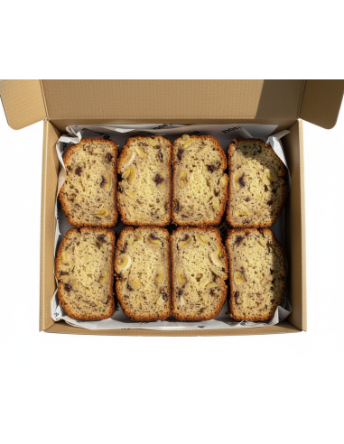 Box Banana Bread (Dividido en 8 trozos)
