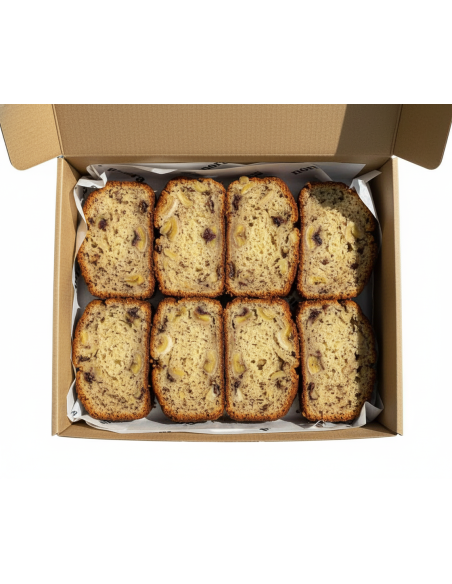 Box Banana Bread (Dividit en 8 trossos)