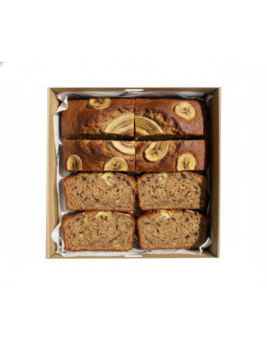 Box Banana Bread (Divided into 8 pieces)