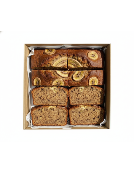 Box Banana Bread (Dividit en 8 trossos)
