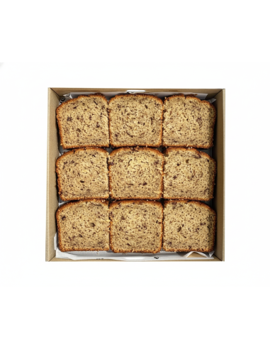 Box Banana Bread (Dividido en 8 trozos)