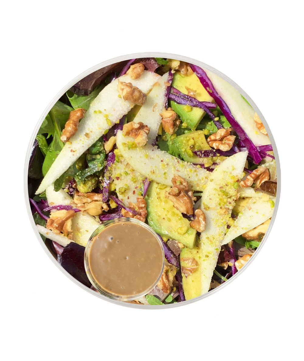 copy of Pear, Mezclum and Avocado Salad