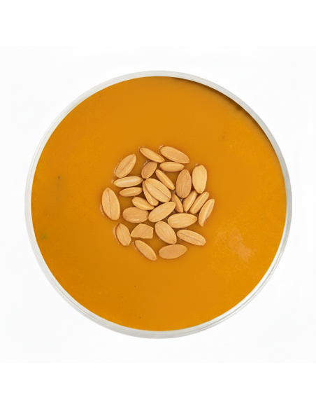 Crema de Zanahoria, Tomate y Jengibre